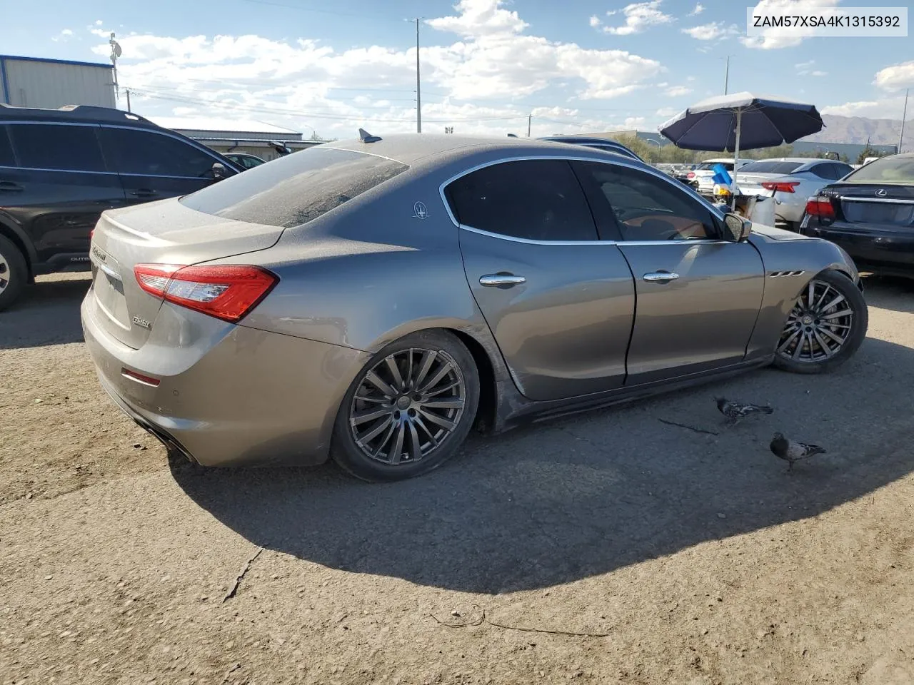 ZAM57XSA4K1315392 2019 Maserati Ghibli