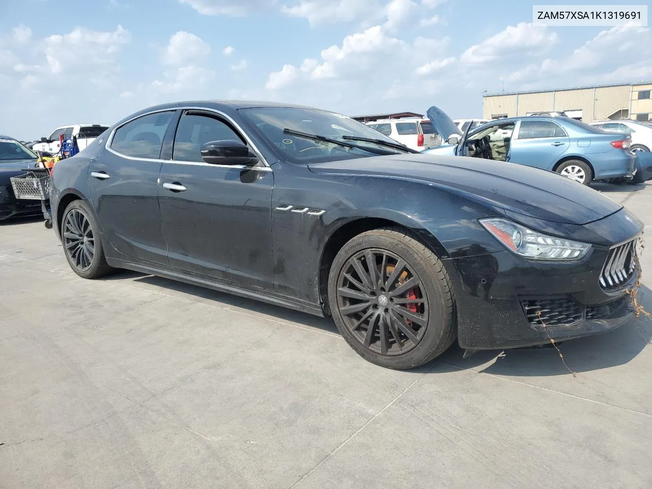 2019 Maserati Ghibli VIN: ZAM57XSA1K1319691 Lot: 68881014