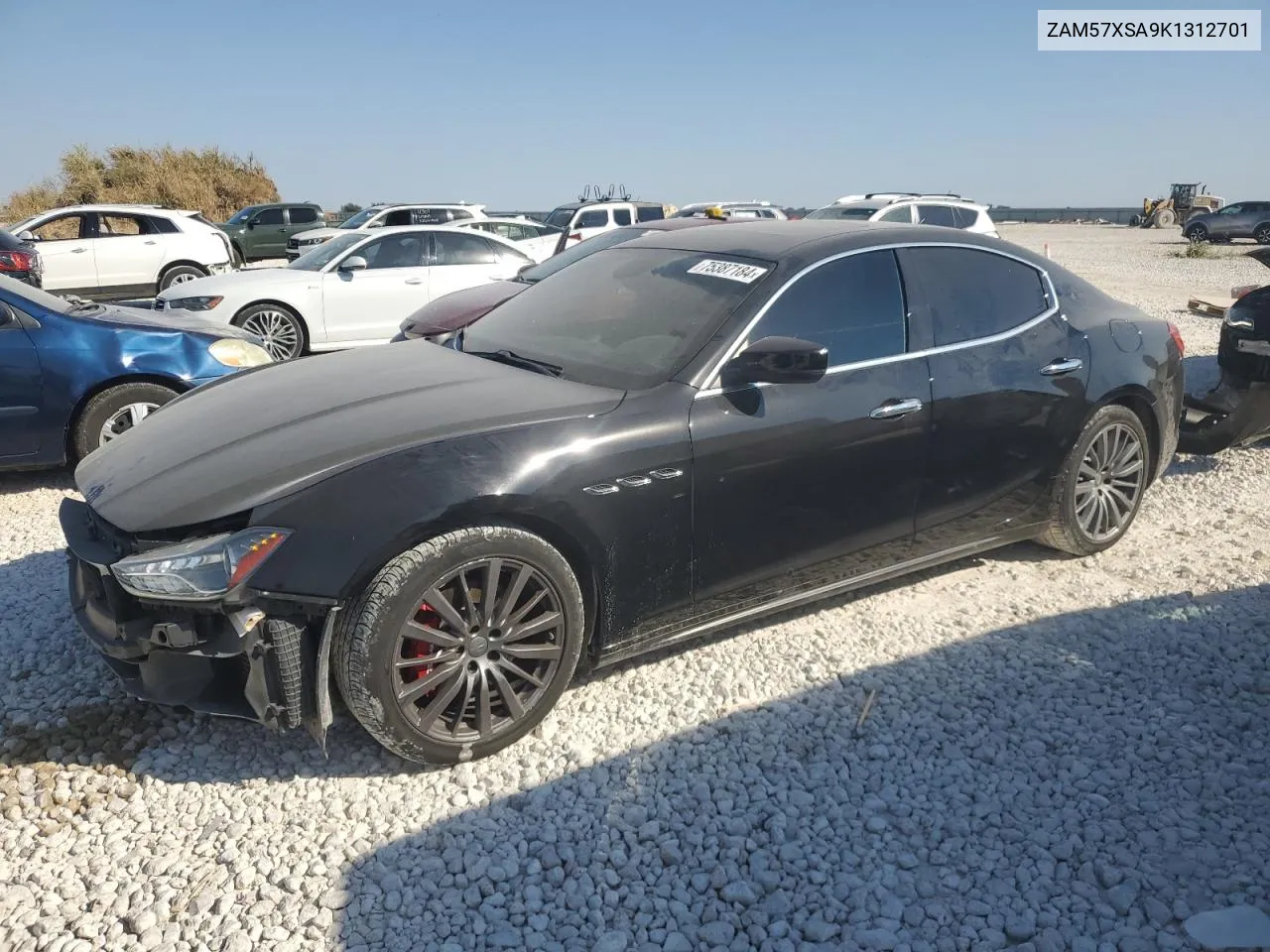 ZAM57XSA9K1312701 2019 Maserati Ghibli