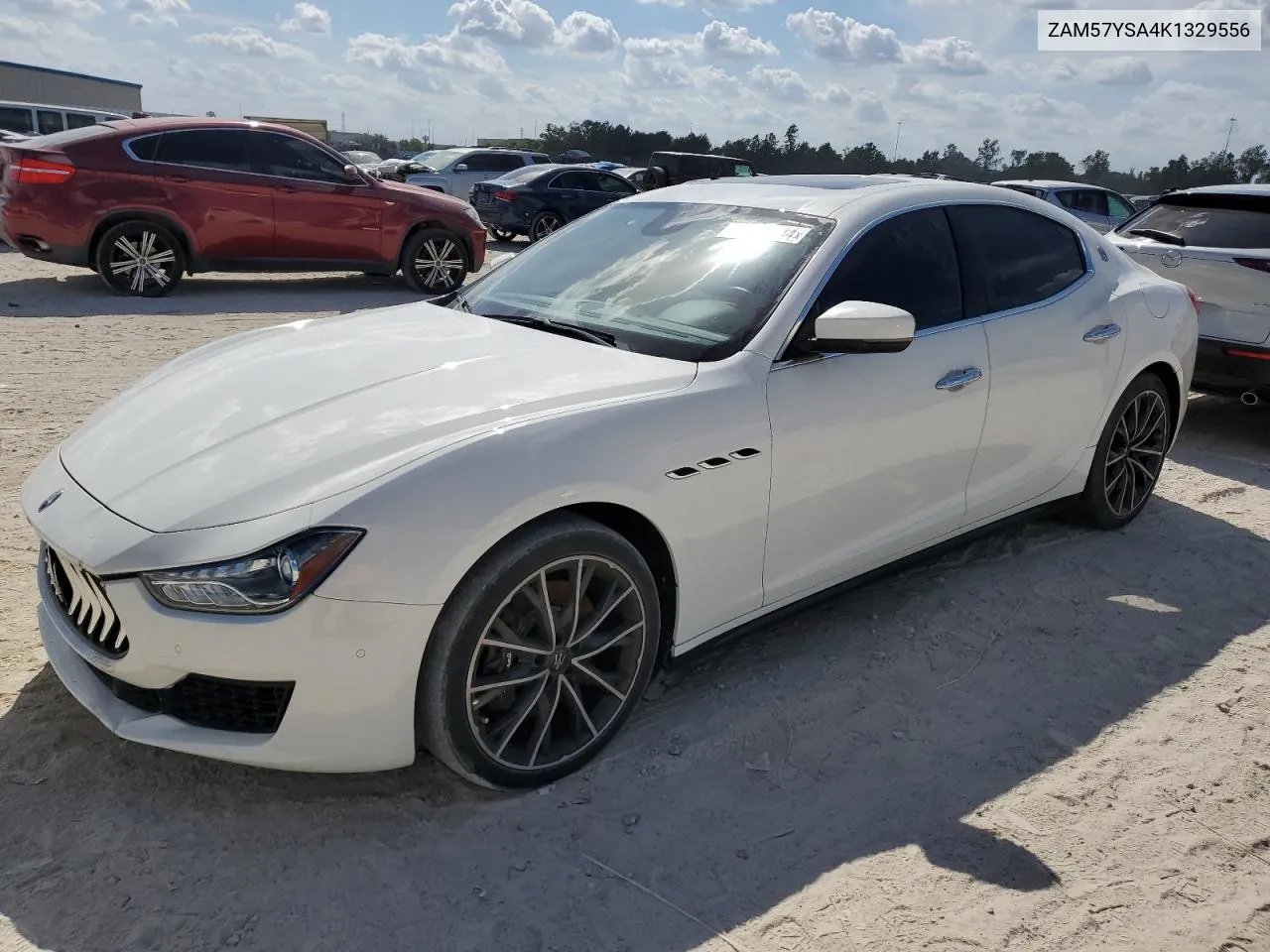 2019 Maserati Ghibli S VIN: ZAM57YSA4K1329556 Lot: 77133634