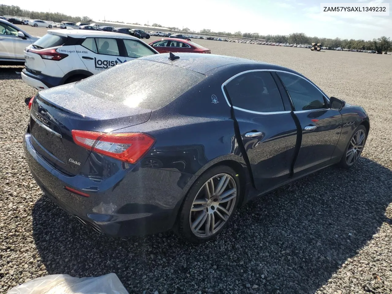 2020 Maserati Ghibli S VIN: ZAM57YSAXL1349232 Lot: 76078974