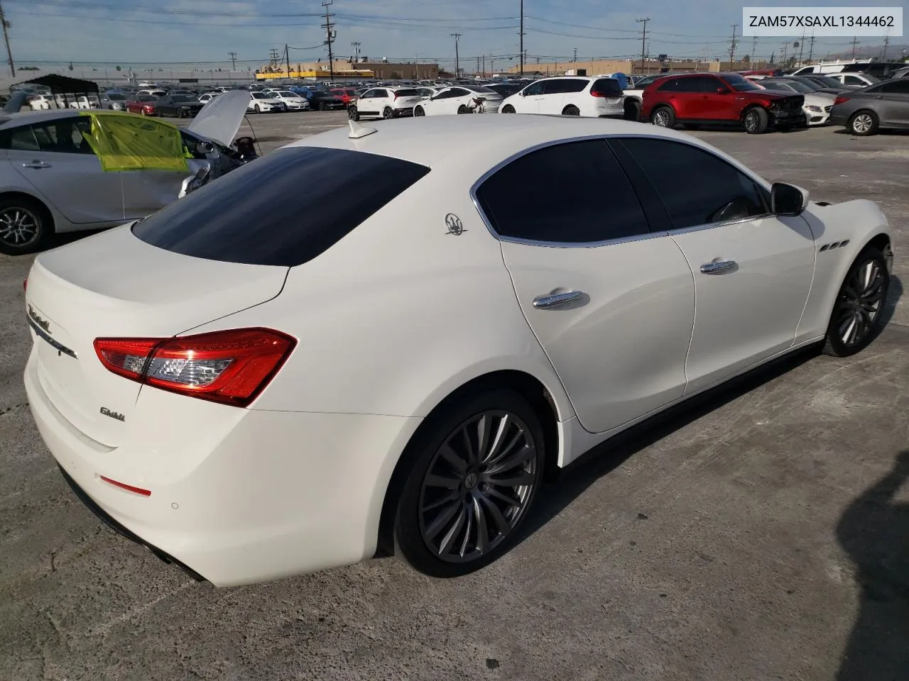 2020 Maserati Ghibli VIN: ZAM57XSAXL1344462 Lot: 78676374