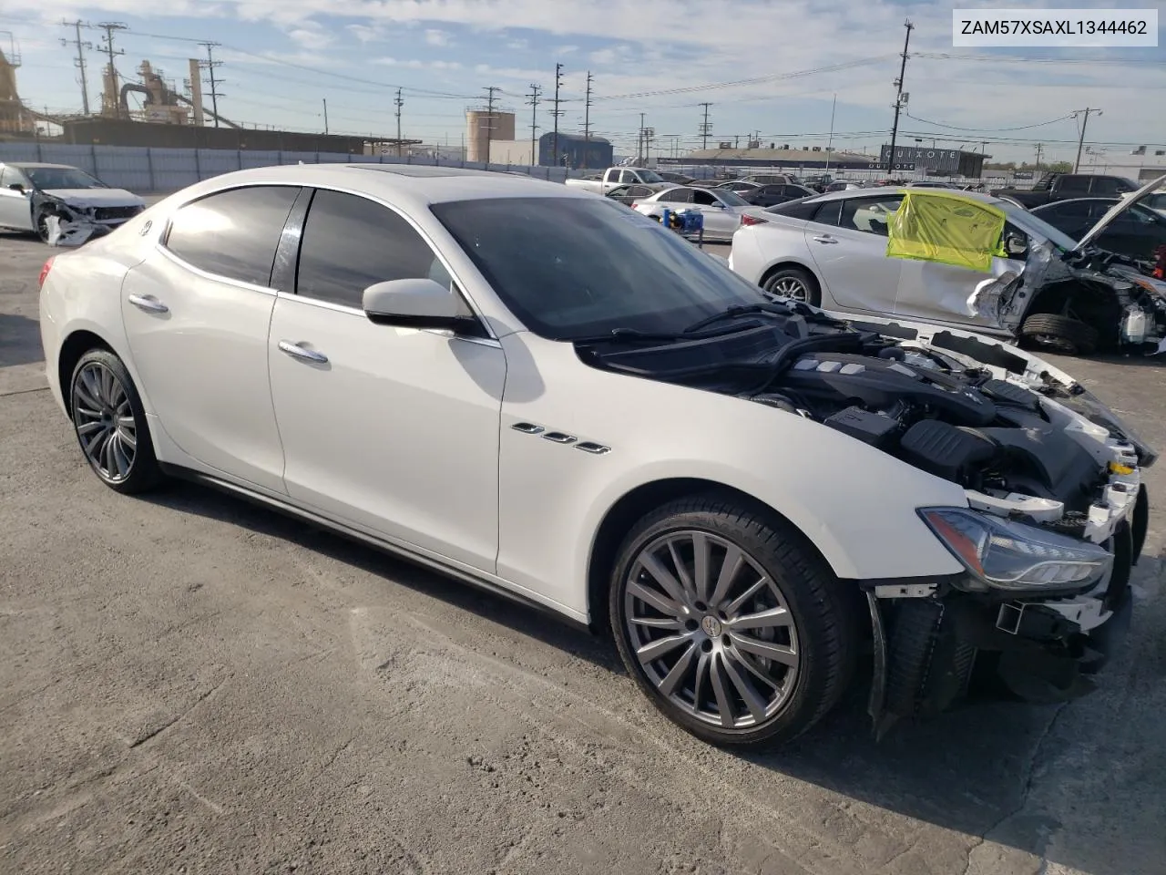 2020 Maserati Ghibli VIN: ZAM57XSAXL1344462 Lot: 78676374