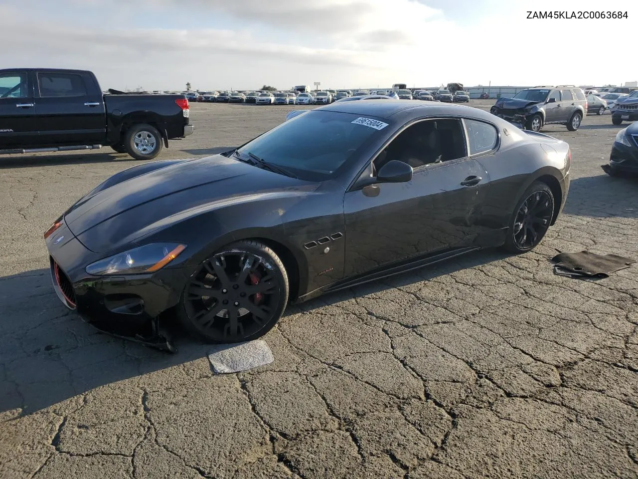 ZAM45KLA2C0063684 2012 Maserati Granturismo S