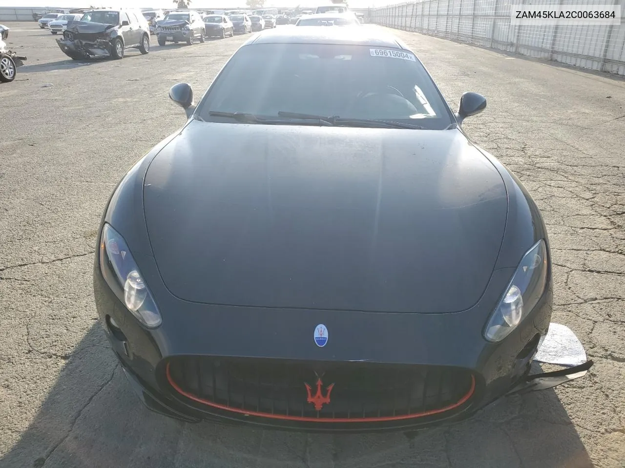 ZAM45KLA2C0063684 2012 Maserati Granturismo S