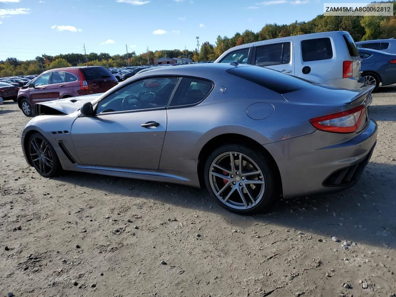 ZAM45MLA8C0062812 2012 Maserati Granturismo S