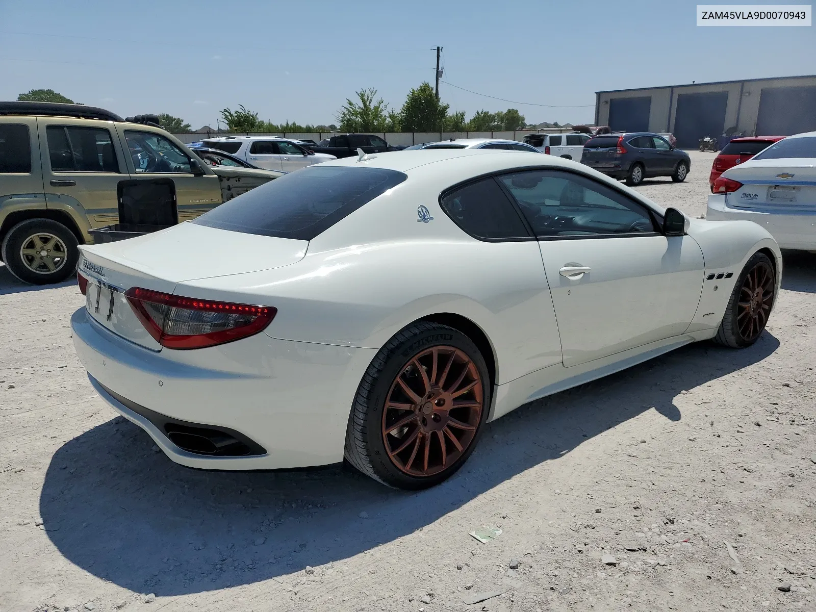 ZAM45VLA9D0070943 2013 Maserati Granturismo S