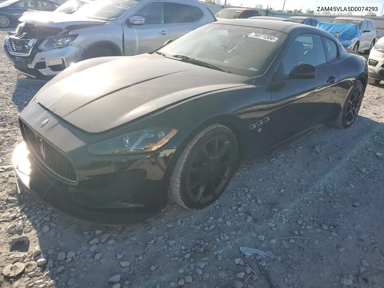 2013 Maserati Granturismo S VIN: ZAM45VLA5D0074293 Lot: 76071204