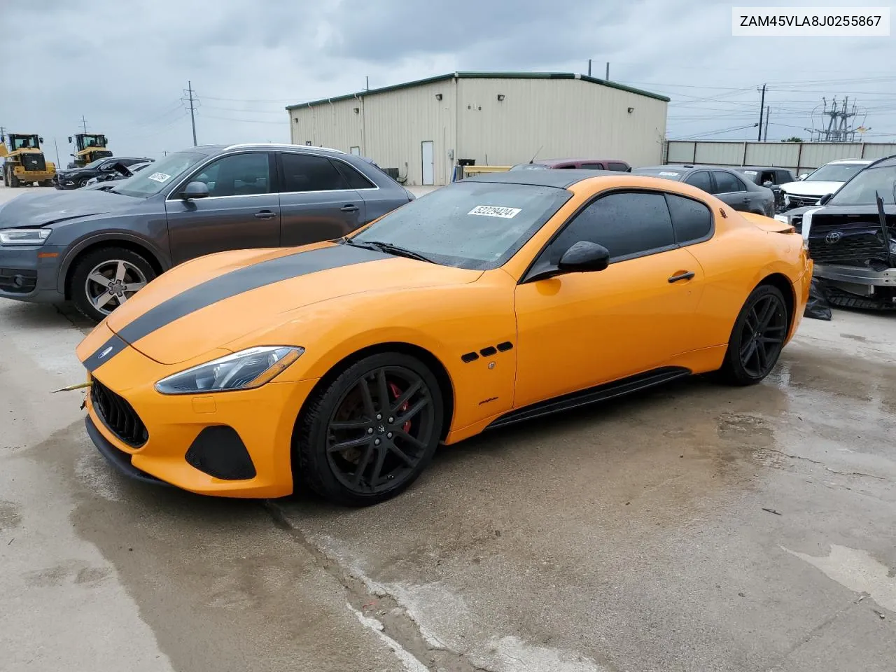 ZAM45VLA8J0255867 2018 Maserati Granturismo S