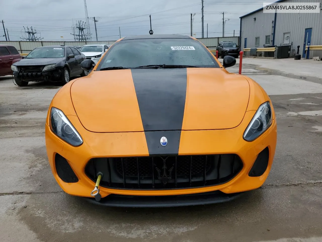 2018 Maserati Granturismo S VIN: ZAM45VLA8J0255867 Lot: 52229424