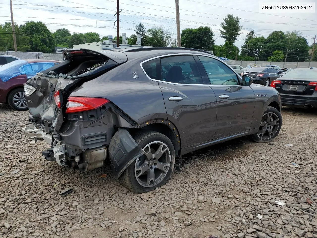 2017 Maserati Levante S Sport VIN: ZN661YUS9HX262912 Lot: 59056834