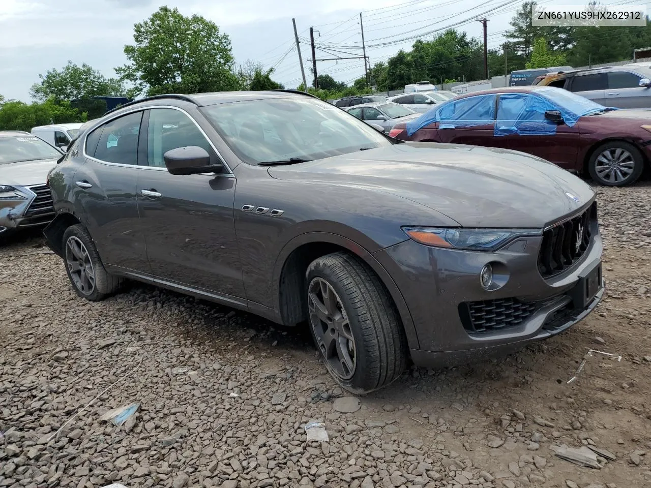 2017 Maserati Levante S Sport VIN: ZN661YUS9HX262912 Lot: 59056834