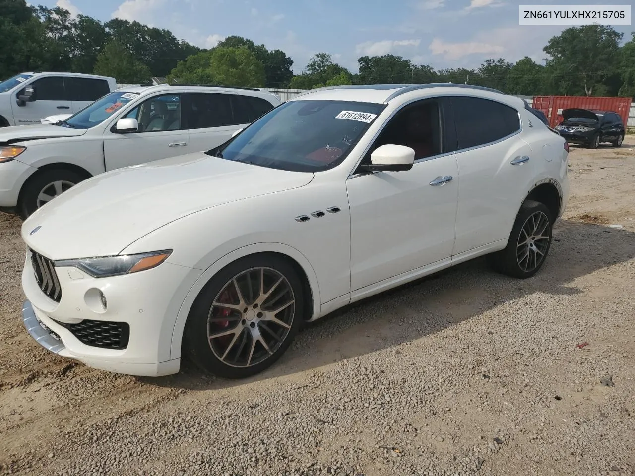 ZN661YULXHX215705 2017 Maserati Levante S Luxury