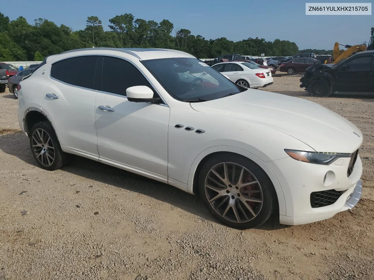 2017 Maserati Levante S Luxury VIN: ZN661YULXHX215705 Lot: 61612894