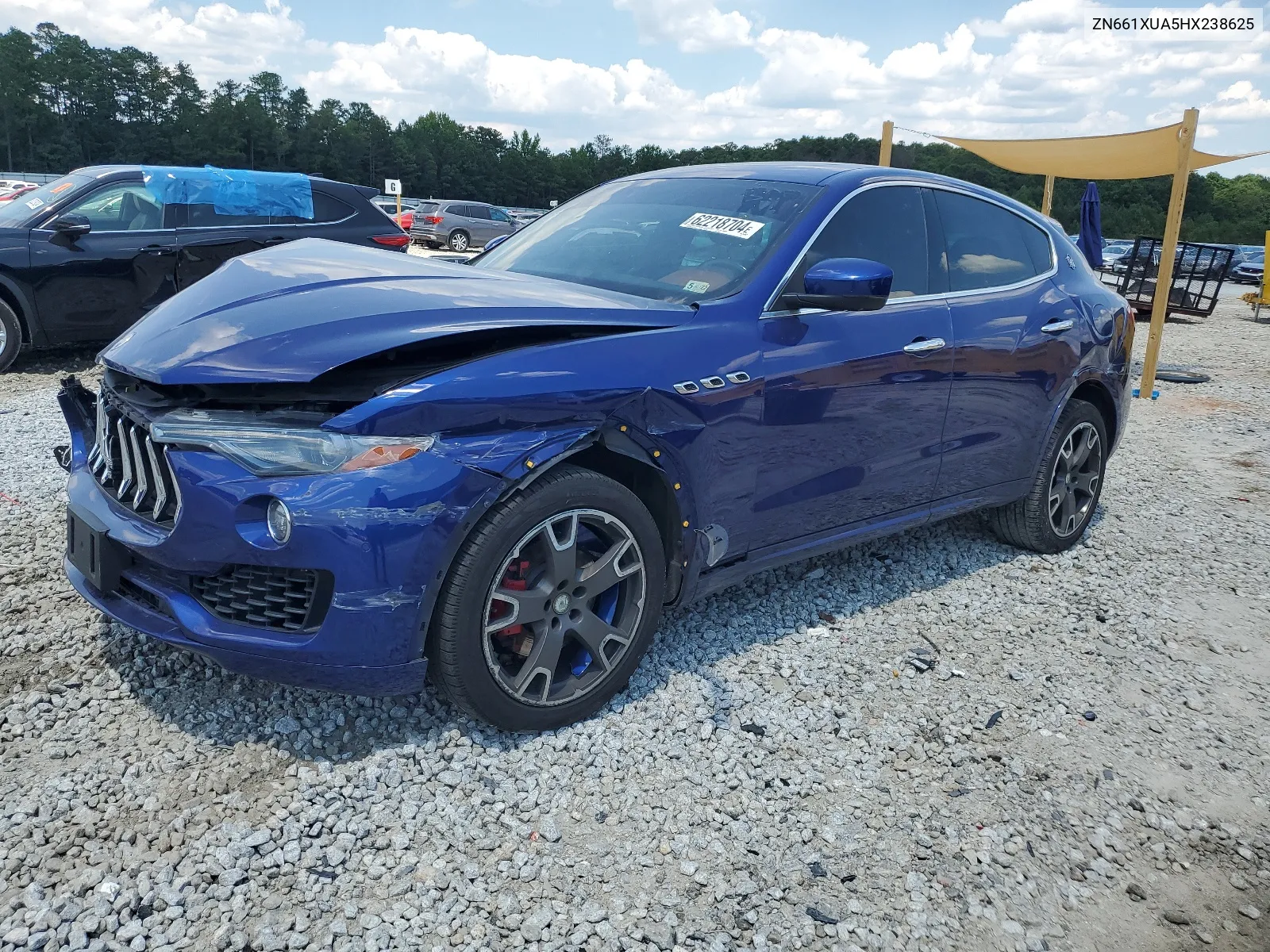 ZN661XUA5HX238625 2017 Maserati Levante