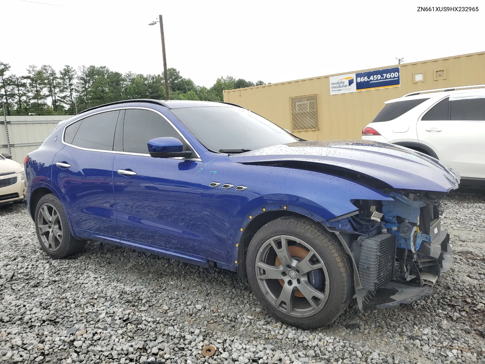 2017 Maserati Levante Sport VIN: ZN661XUS9HX232965 Lot: 63874584