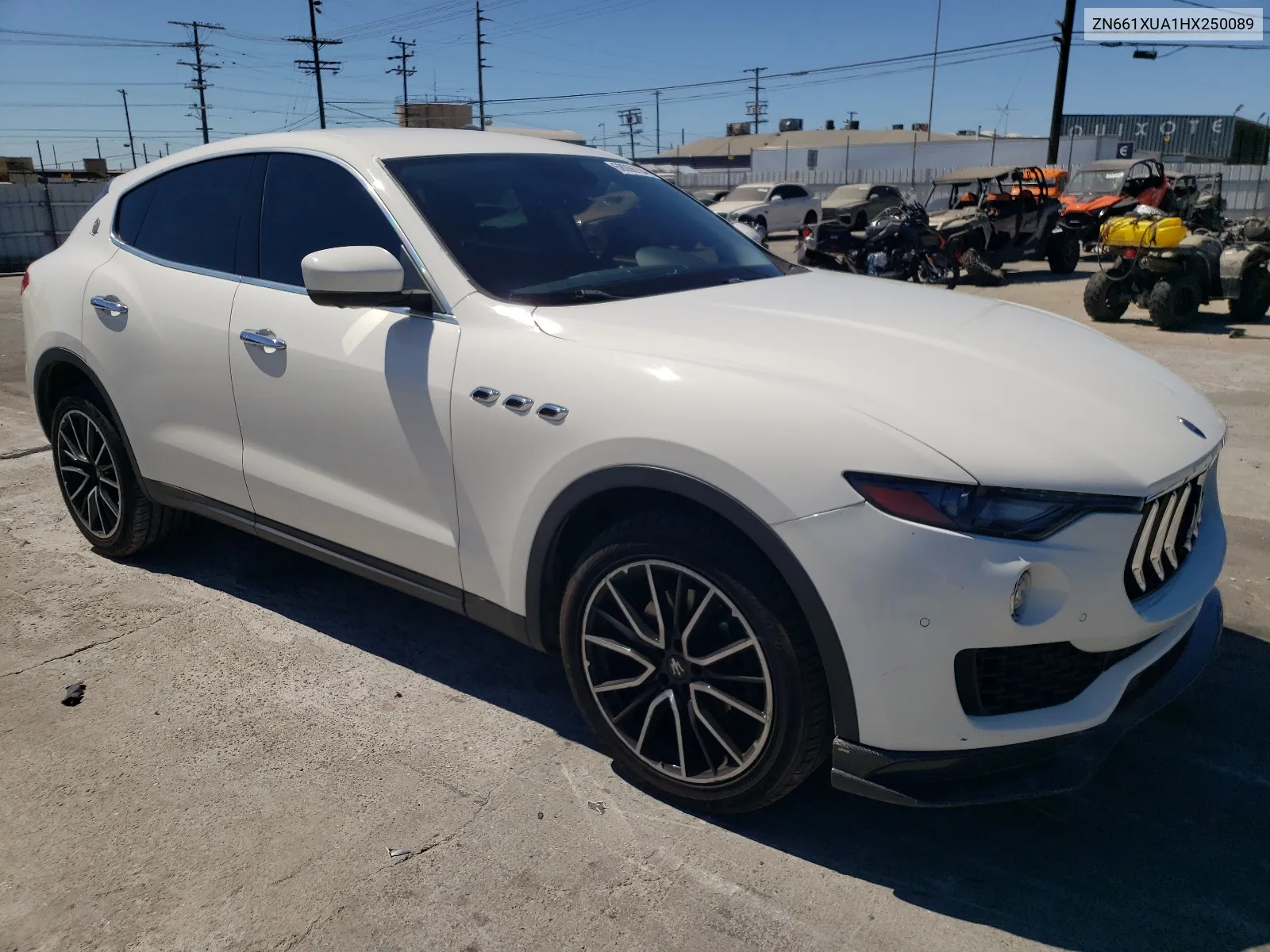 2017 Maserati Levante VIN: ZN661XUA1HX250089 Lot: 68066704