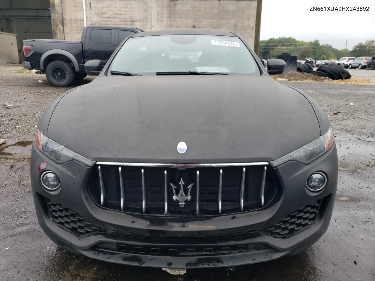 2017 Maserati Levante VIN: ZN661XUA9HX243892 Lot: 71594334