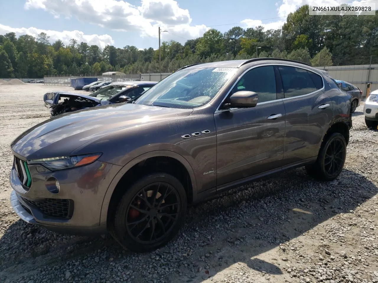 ZN661XUL4JX259828 2018 Maserati Levante Luxury