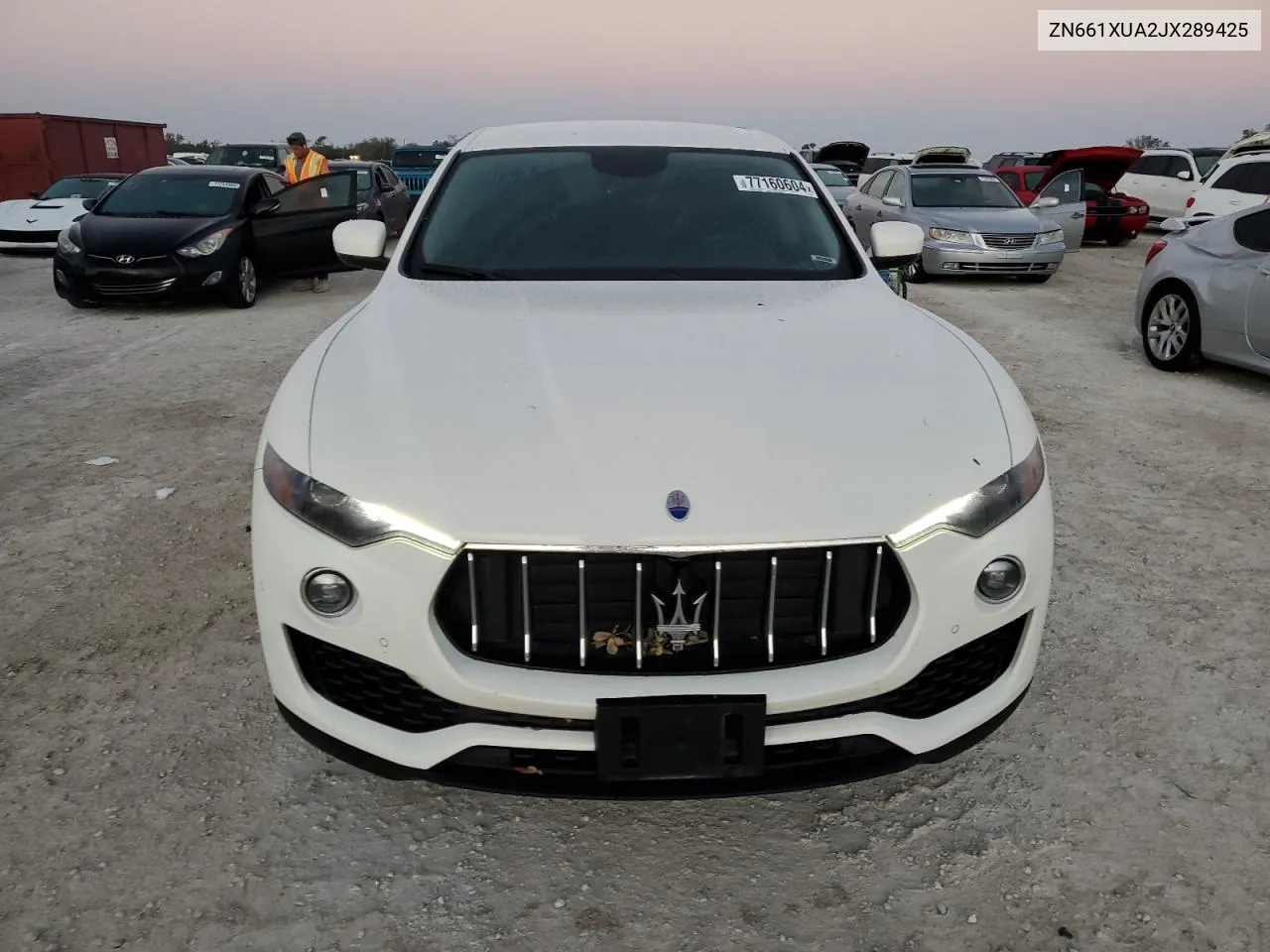 2018 Maserati Levante VIN: ZN661XUA2JX289425 Lot: 77160604