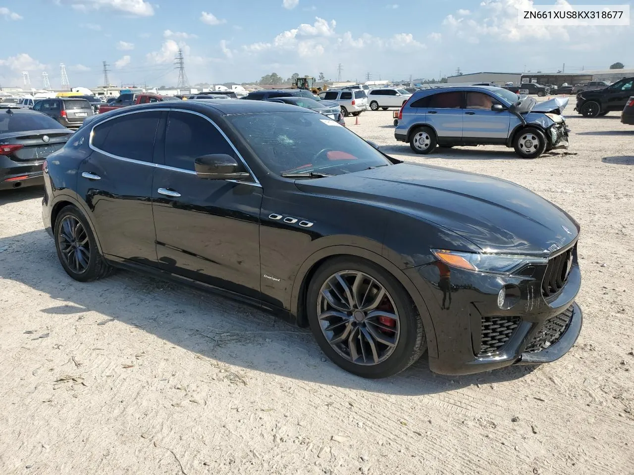 2019 Maserati Levante Sport VIN: ZN661XUS8KX318677 Lot: 69517674