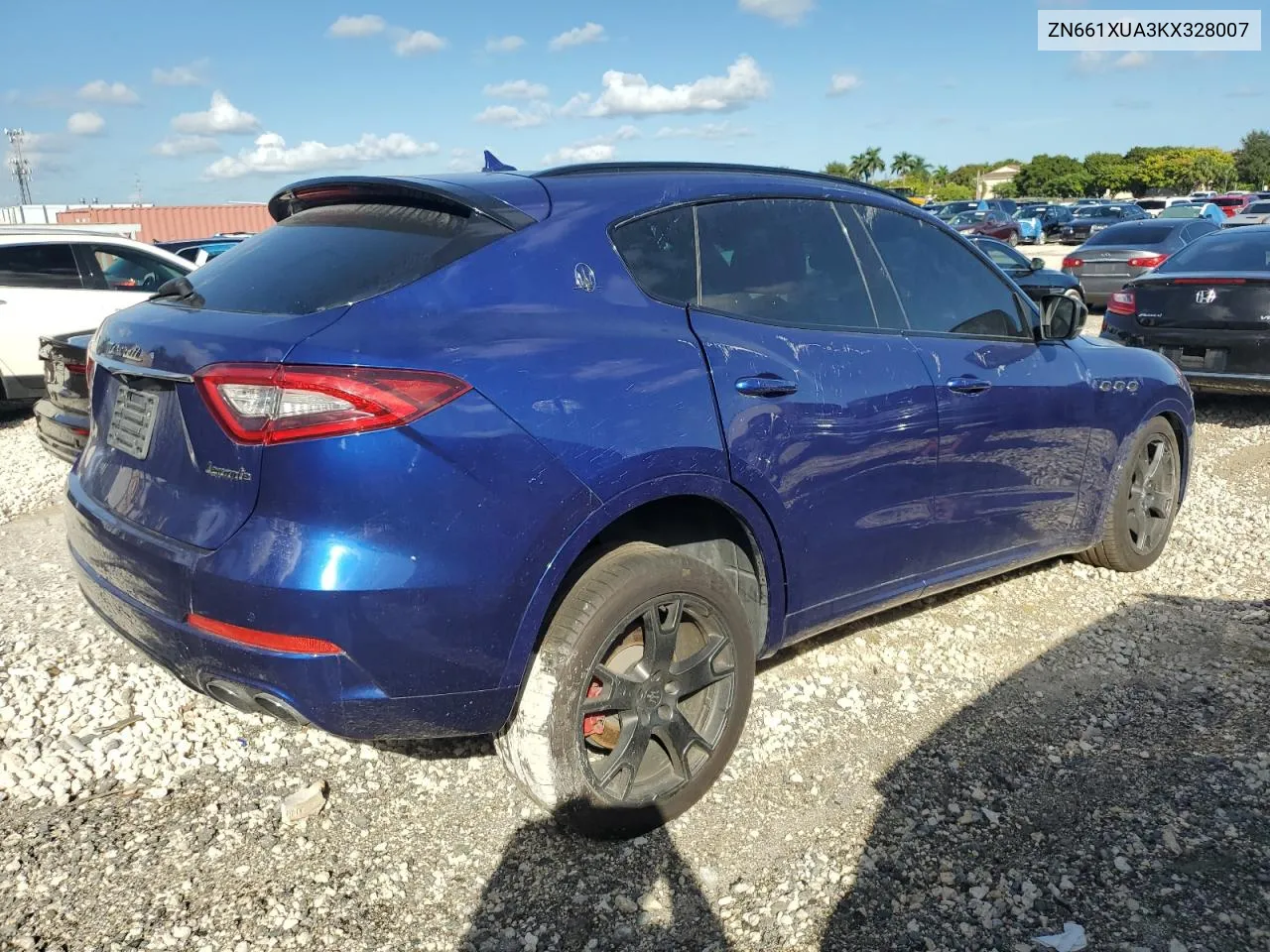 2019 Maserati Levante VIN: ZN661XUA3KX328007 Lot: 76985074