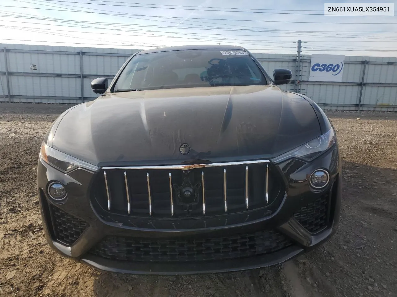 2020 Maserati Levante VIN: ZN661XUA5LX354951 Lot: 78045584