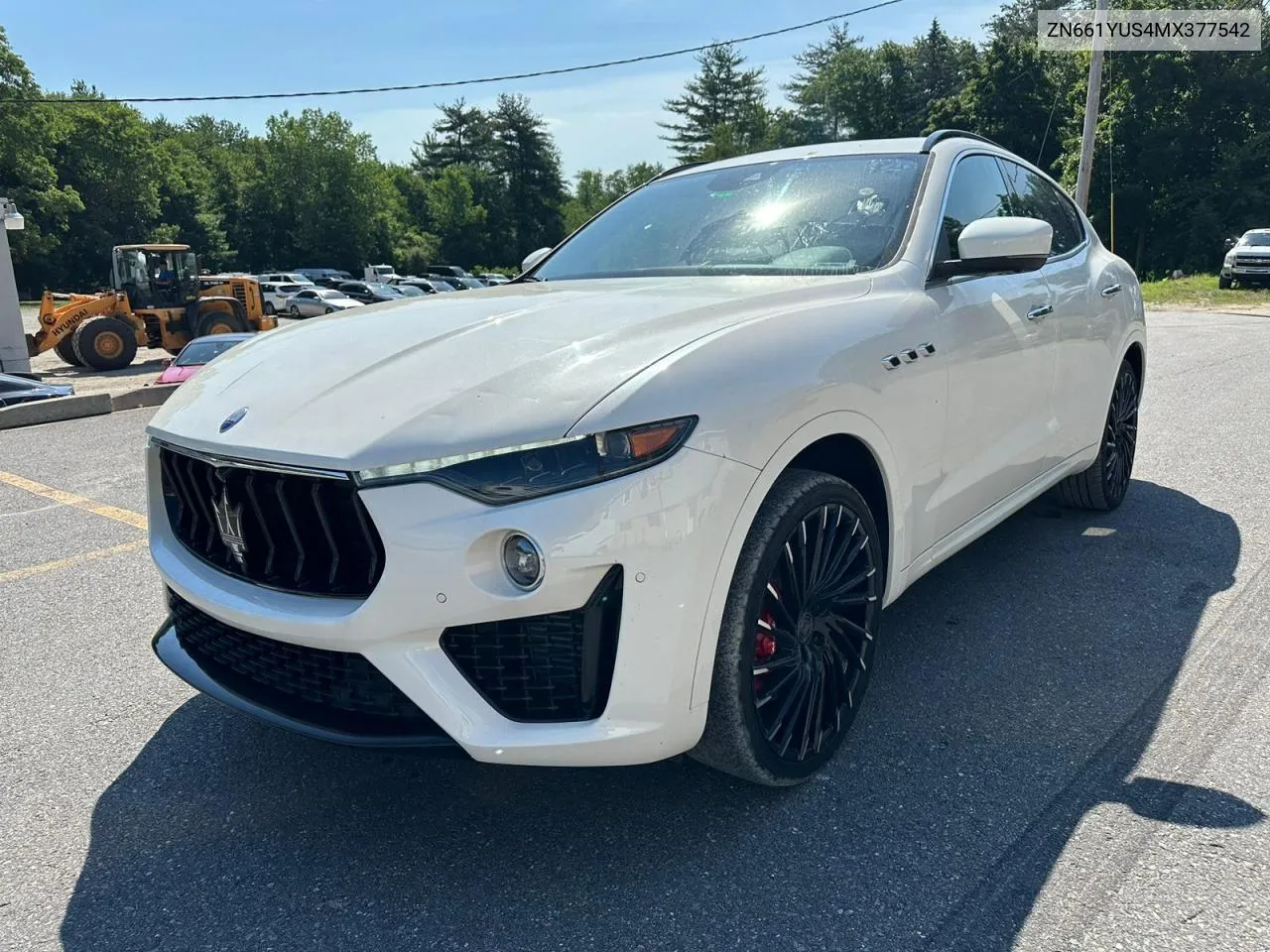 2021 Maserati Levante S Sport VIN: ZN661YUS4MX377542 Lot: 61040794