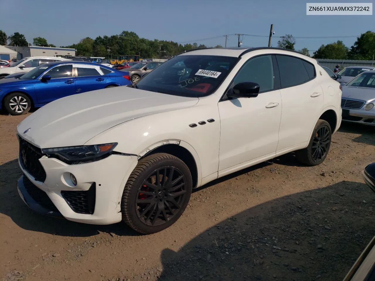 2021 Maserati Levante VIN: ZN661XUA9MX372242 Lot: 69440164