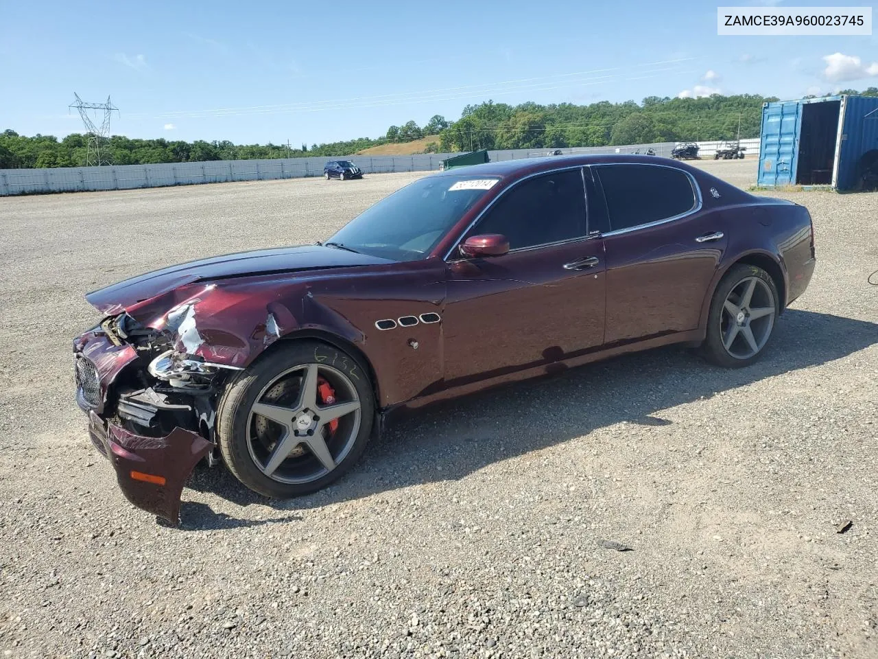 2006 Maserati Quattroporte M139 VIN: ZAMCE39A960023745 Lot: 53712014