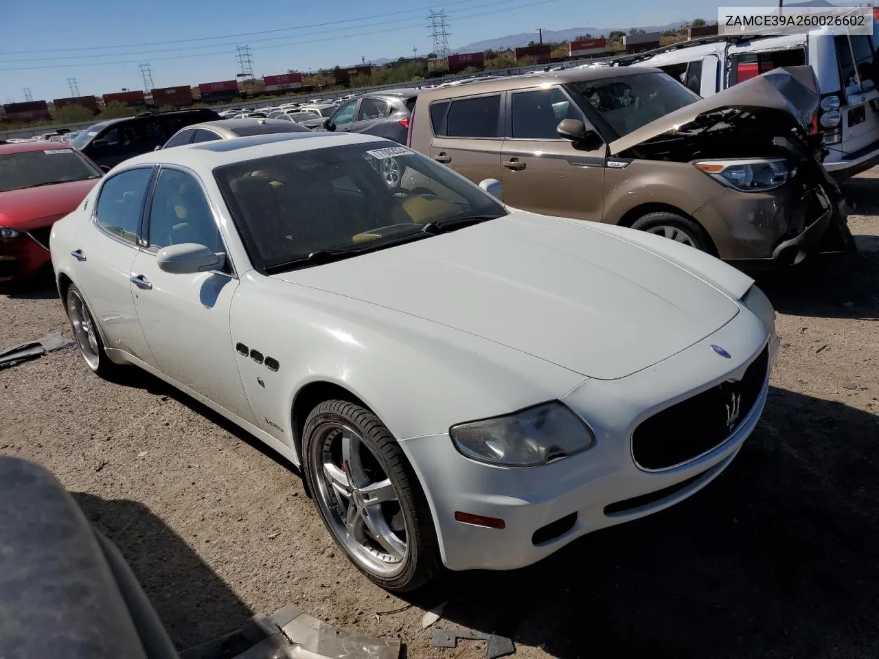 ZAMCE39A260026602 2006 Maserati Quattroporte M139