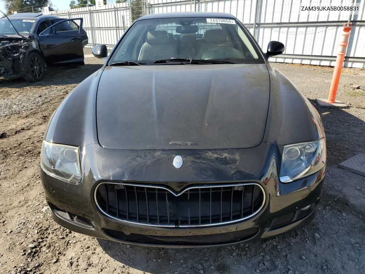 2011 Maserati Quattroporte S VIN: ZAM39JKA5B0058831 Lot: 74370054