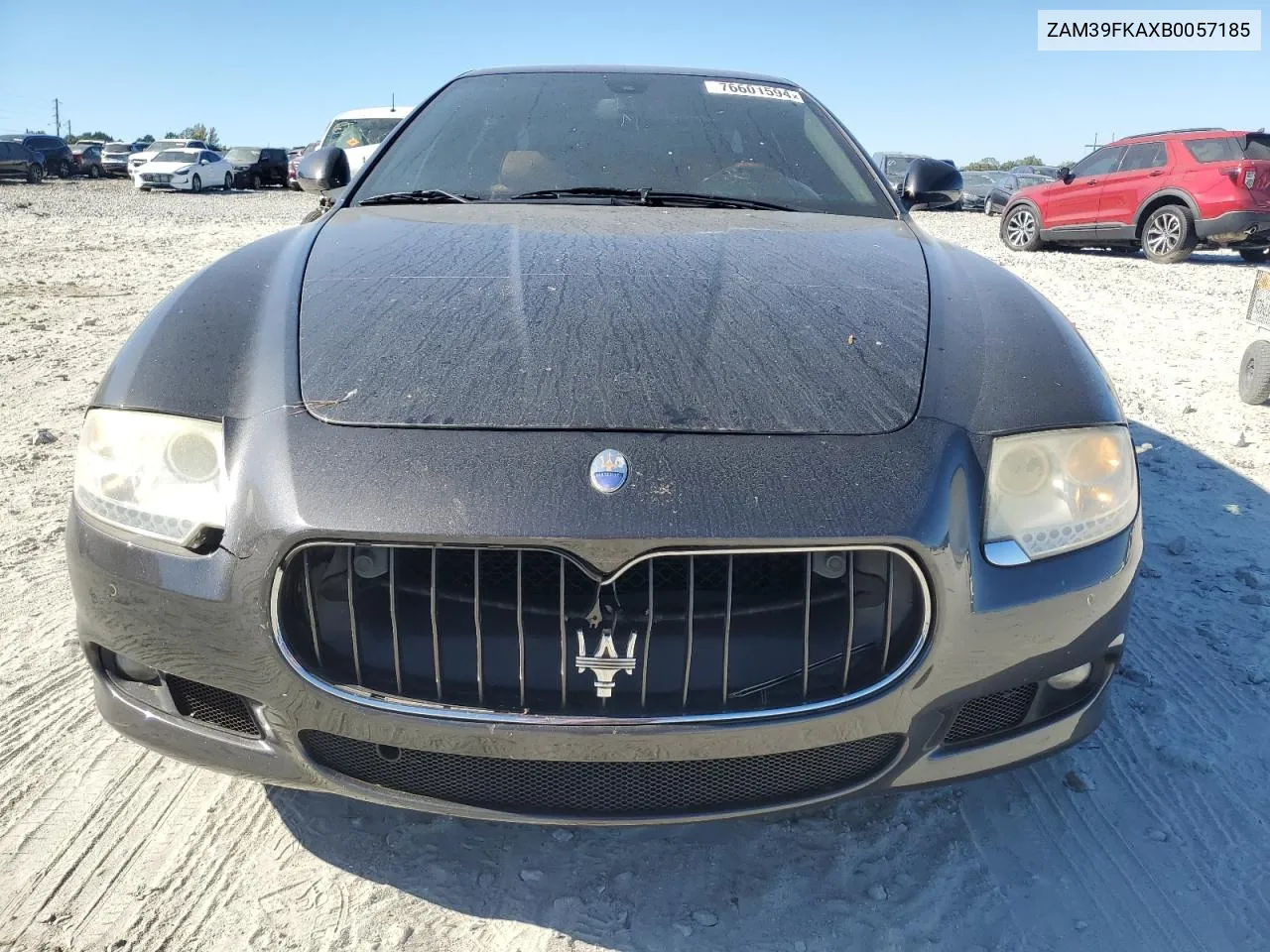 2011 Maserati Quattroporte VIN: ZAM39FKAXB0057185 Lot: 76601594