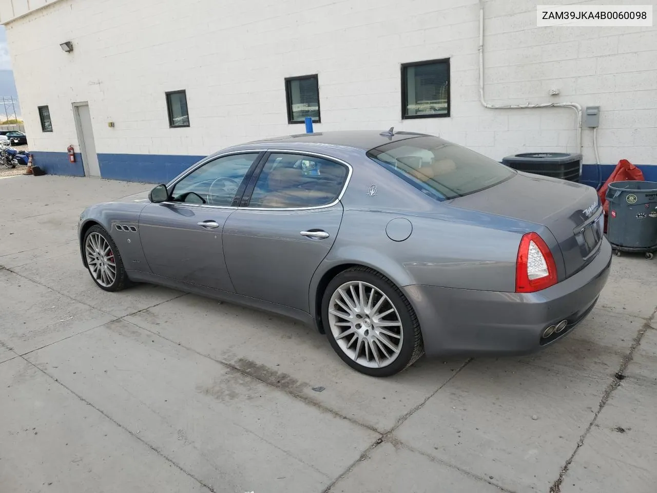 2011 Maserati Quattroporte S VIN: ZAM39JKA4B0060098 Lot: 81351144