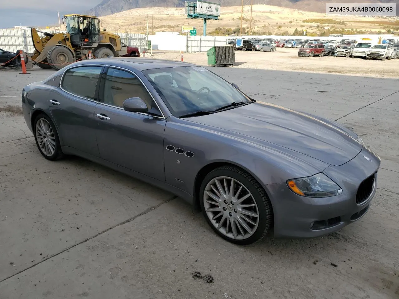 2011 Maserati Quattroporte S VIN: ZAM39JKA4B0060098 Lot: 81351144