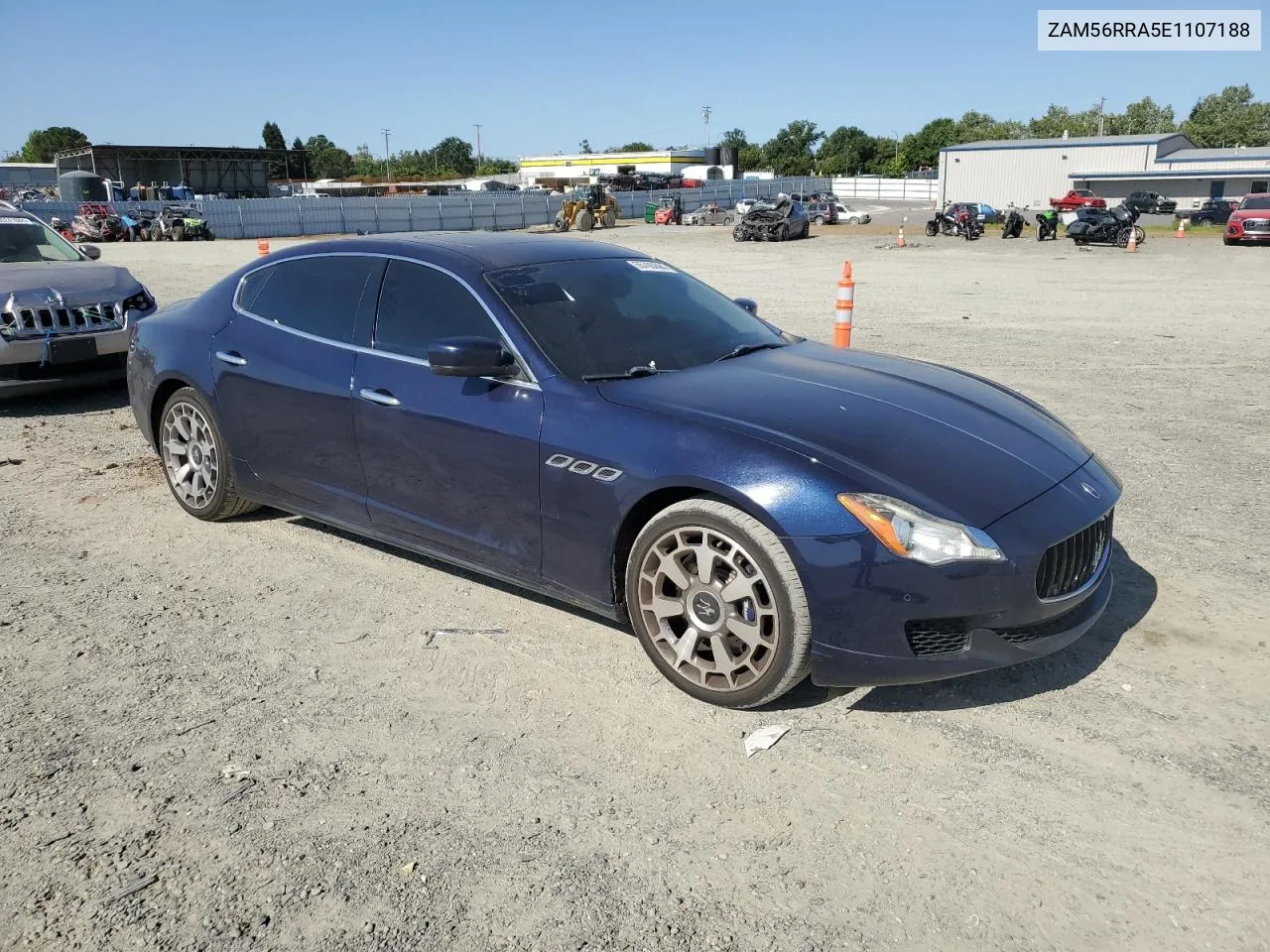 2014 Maserati Quattroporte S VIN: ZAM56RRA5E1107188 Lot: 55765894