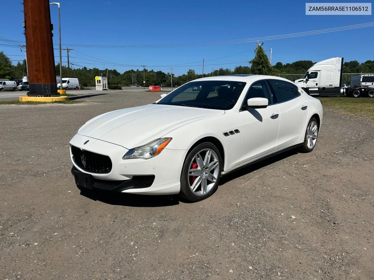 ZAM56RRA5E1106512 2014 Maserati Quattroporte S