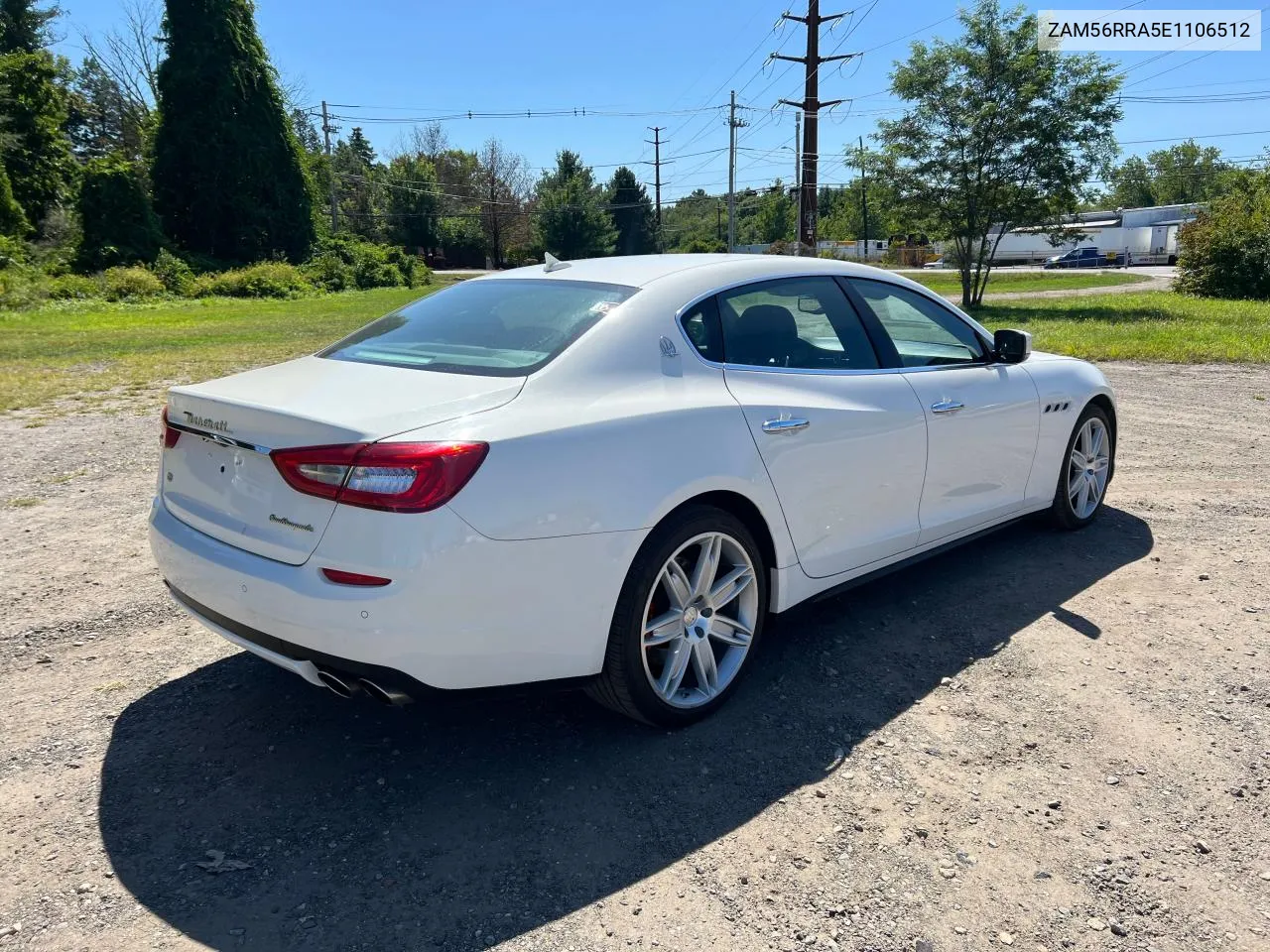 2014 Maserati Quattroporte S VIN: ZAM56RRA5E1106512 Lot: 70340174