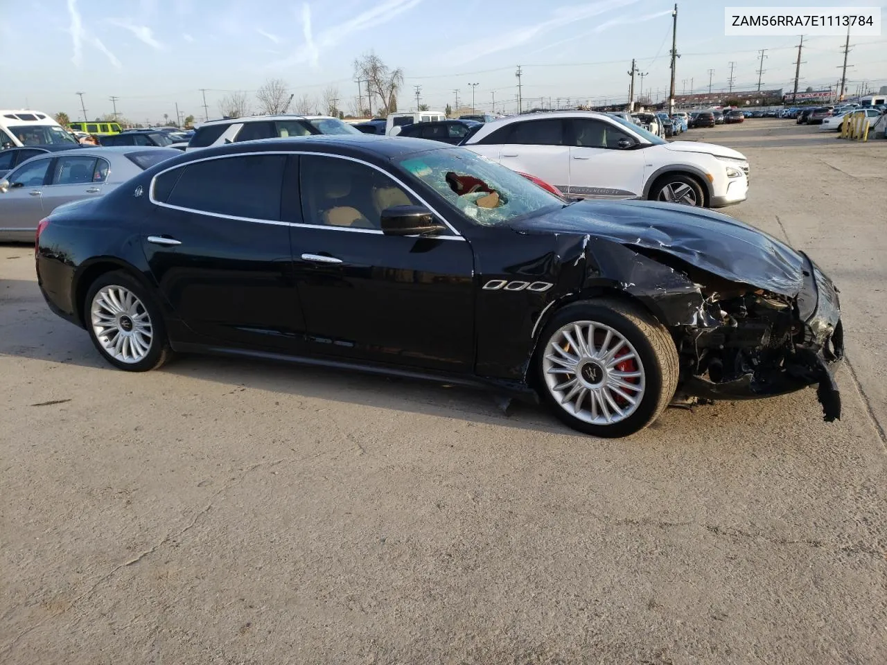 2014 Maserati Quattroporte S VIN: ZAM56RRA7E1113784 Lot: 76145314