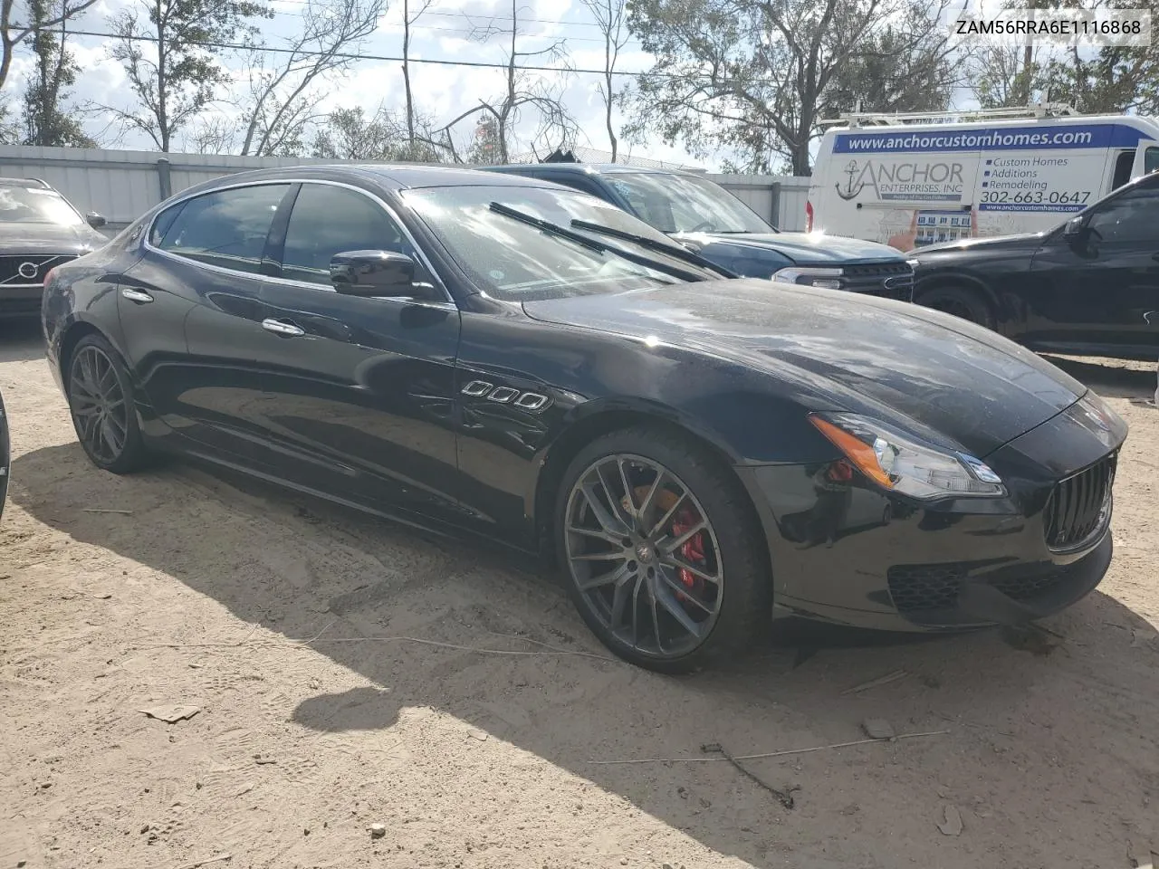 2014 Maserati Quattroporte S VIN: ZAM56RRA6E1116868 Lot: 76631194