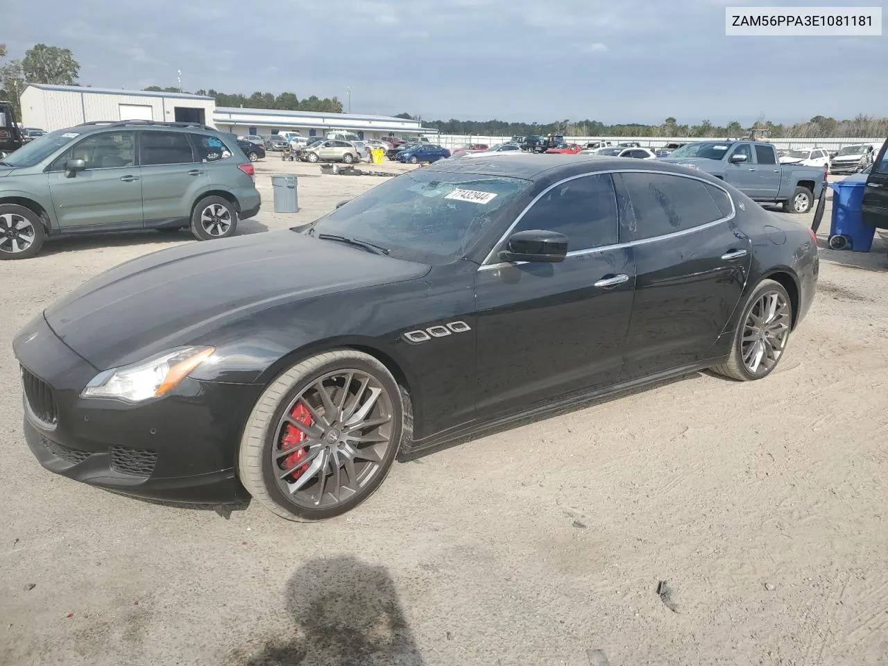 2014 Maserati Quattroporte Gts VIN: ZAM56PPA3E1081181 Lot: 77432944