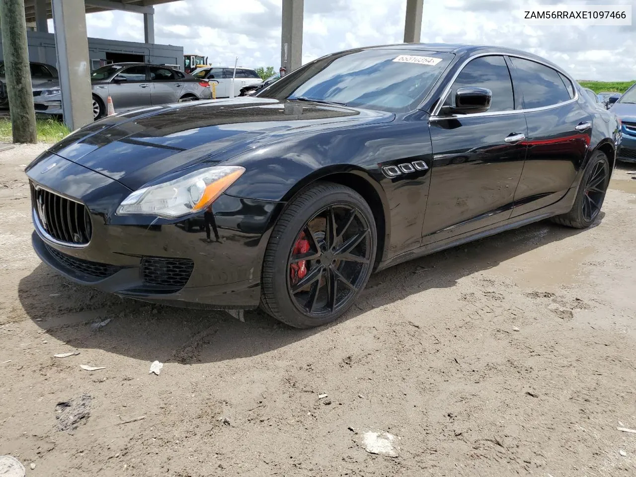 2014 Maserati Quattroporte S VIN: ZAM56RRAXE1097466 Lot: 78237884