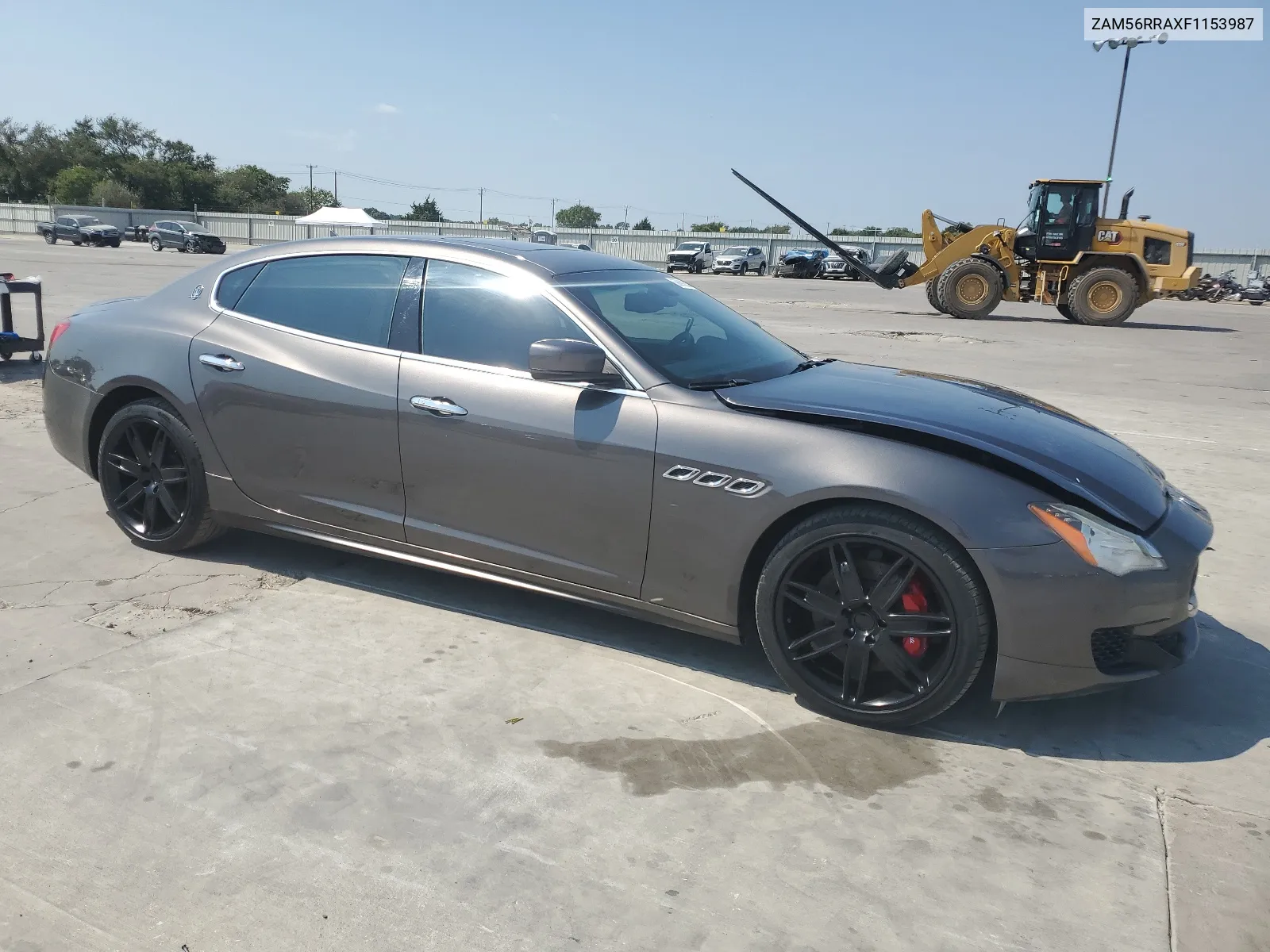 ZAM56RRAXF1153987 2015 Maserati Quattroporte S