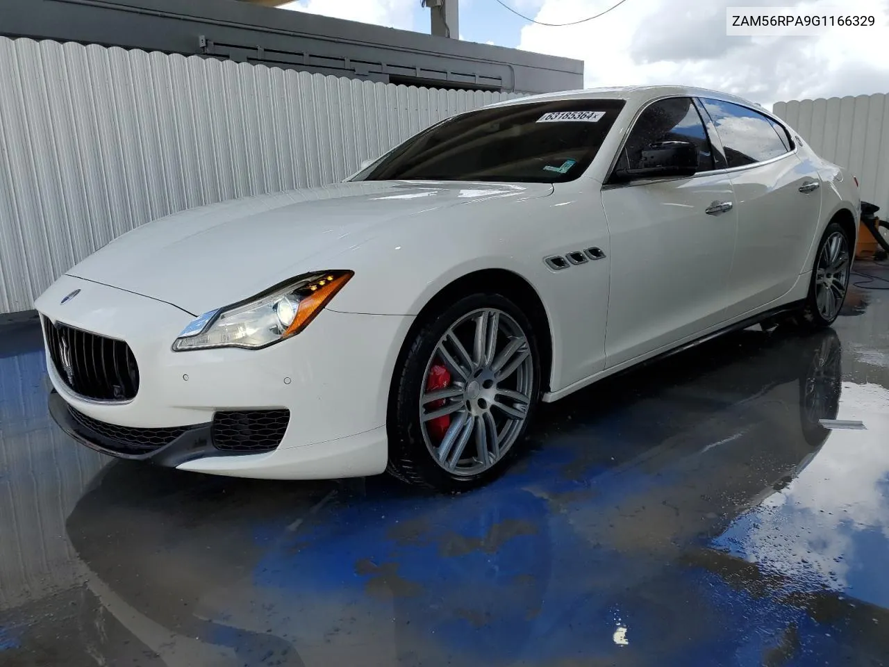 2016 Maserati Quattroporte S VIN: ZAM56RPA9G1166329 Lot: 80170194