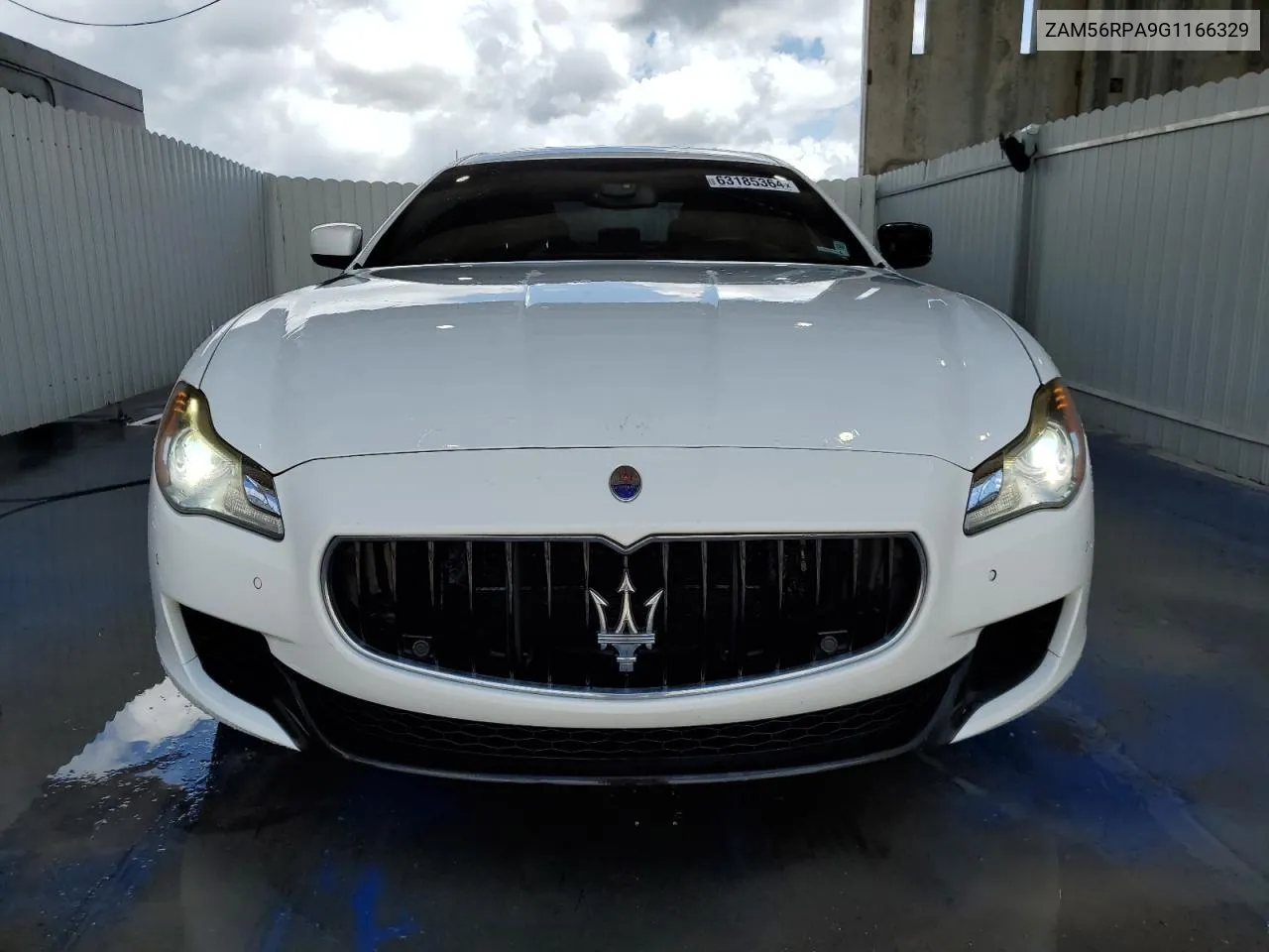 2016 Maserati Quattroporte S VIN: ZAM56RPA9G1166329 Lot: 80170194