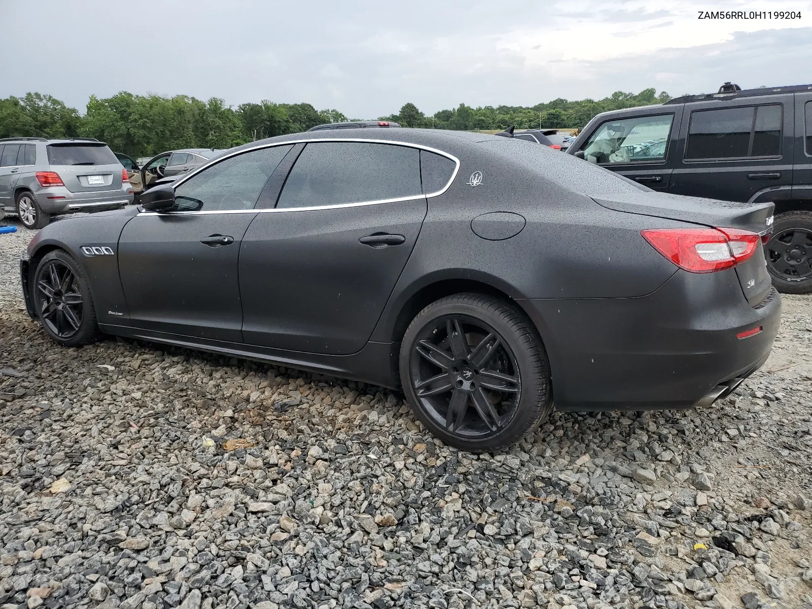 2017 Maserati Quattroporte S VIN: ZAM56RRL0H1199204 Lot: 60826134