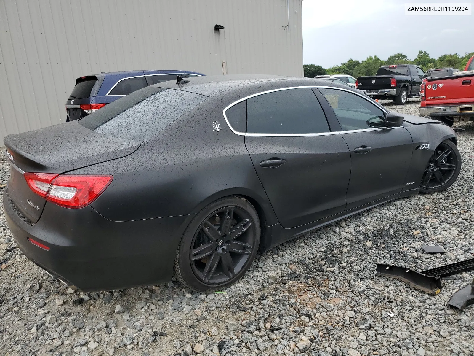 2017 Maserati Quattroporte S VIN: ZAM56RRL0H1199204 Lot: 60826134