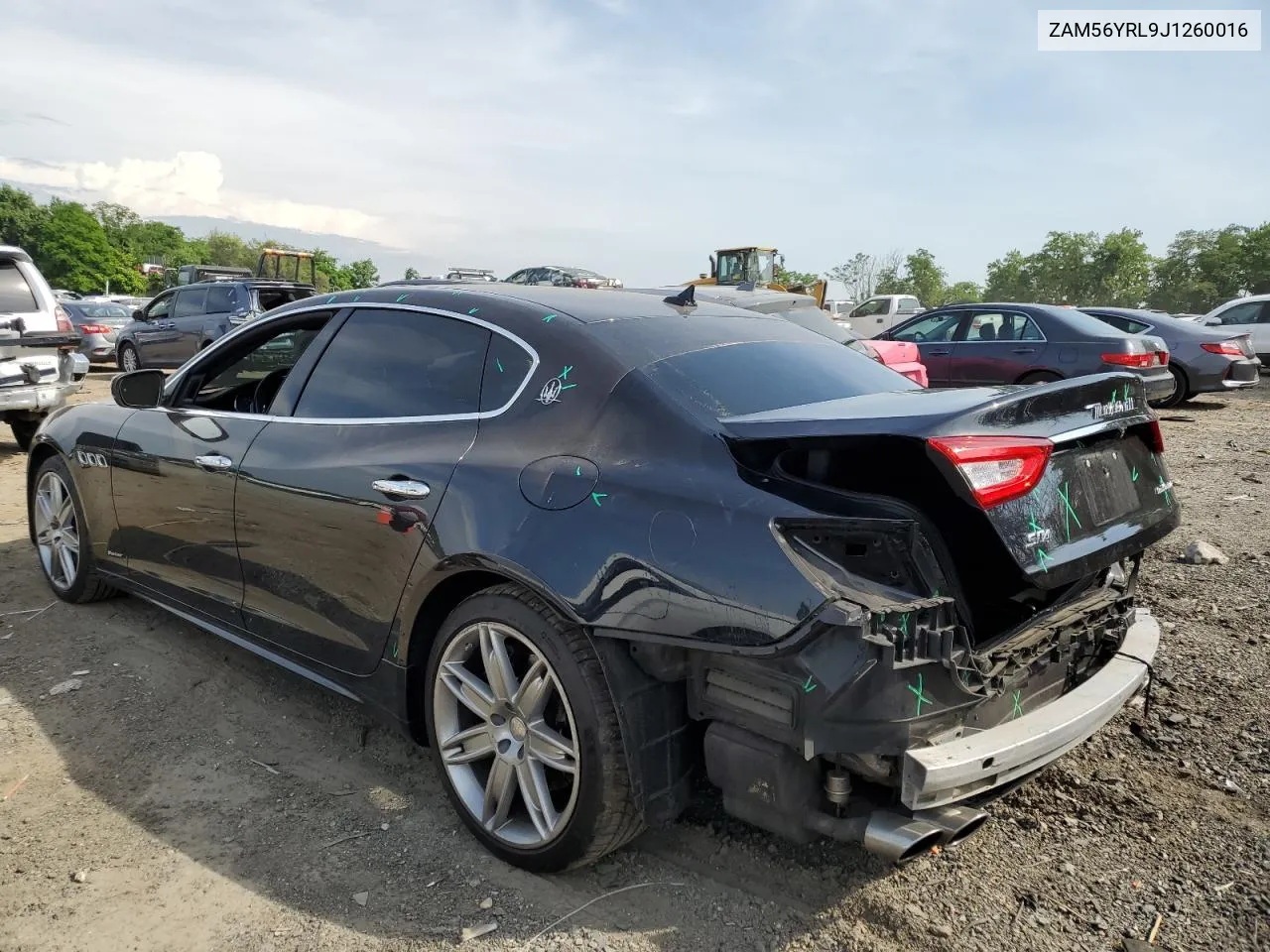 2018 Maserati Quattroporte S VIN: ZAM56YRL9J1260016 Lot: 57469704