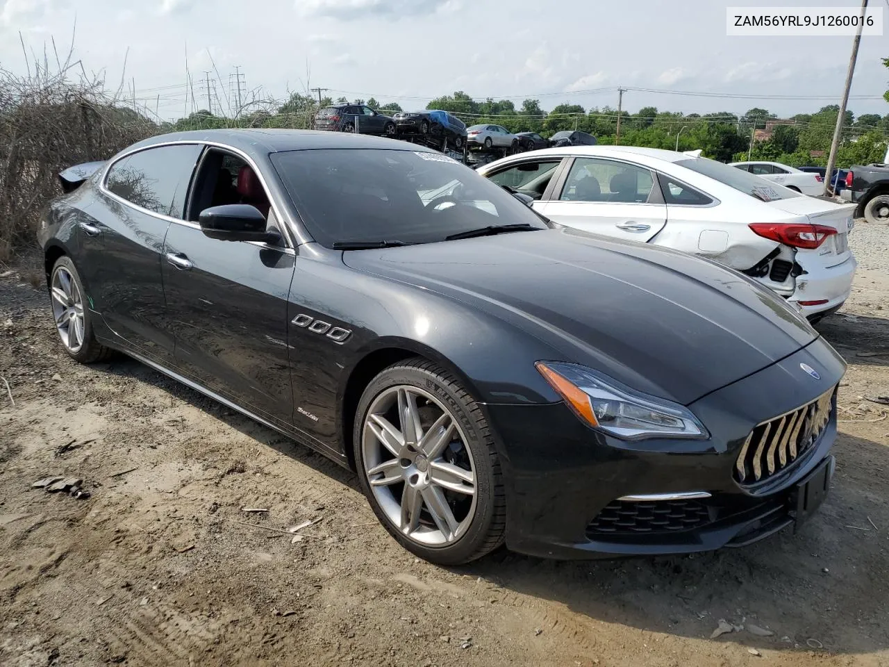 2018 Maserati Quattroporte S VIN: ZAM56YRL9J1260016 Lot: 57469704