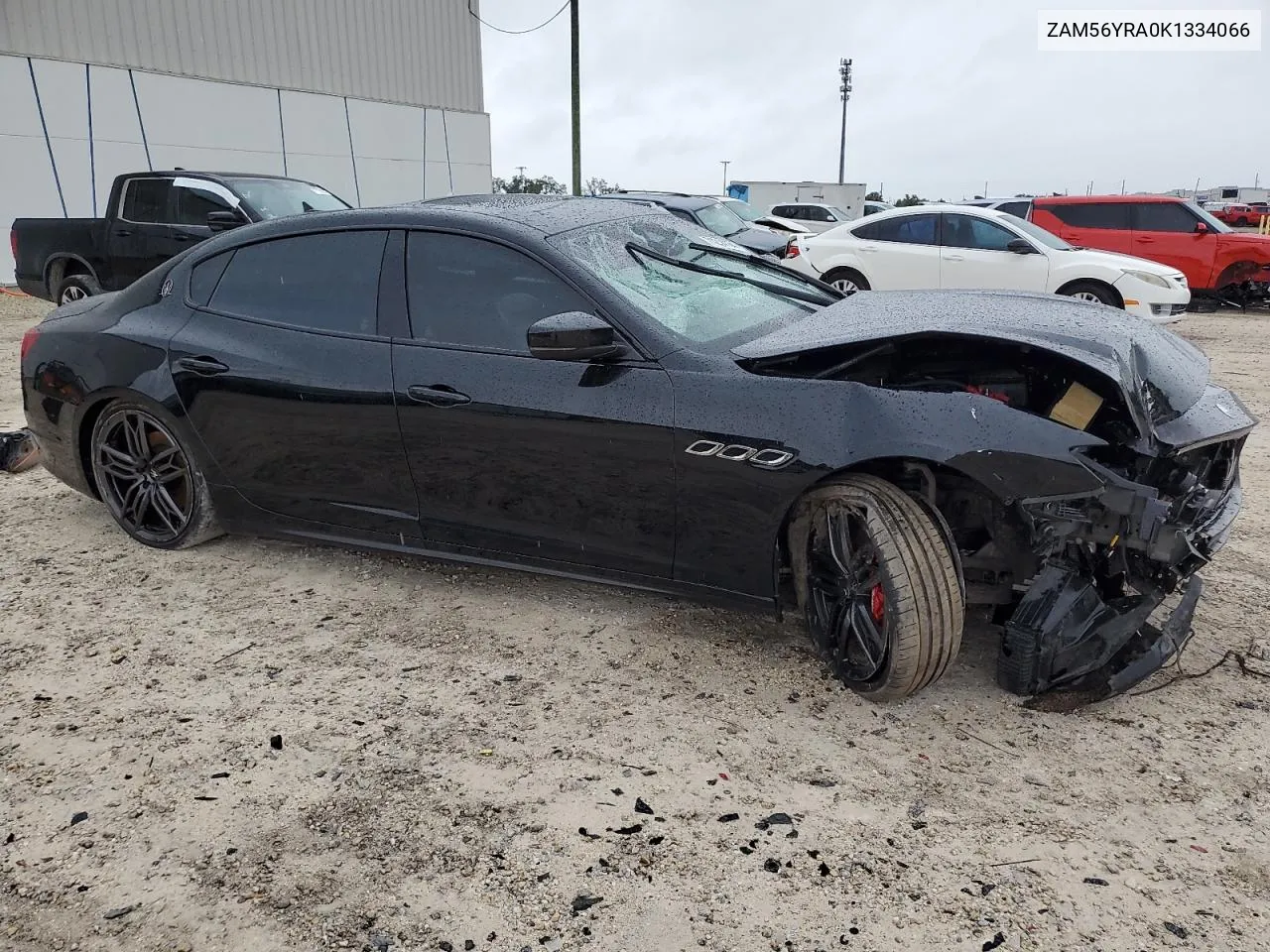 2019 Maserati Quattroporte S VIN: ZAM56YRA0K1334066 Lot: 71214134